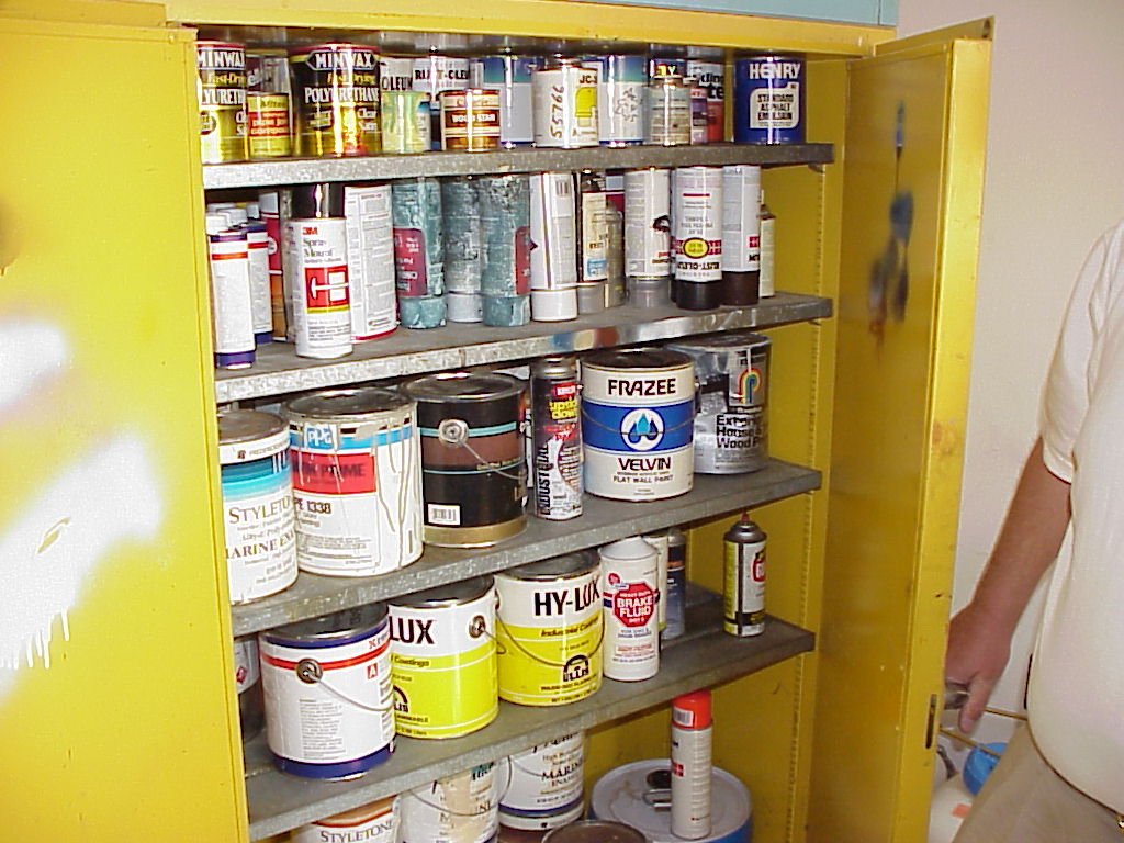 Paint Shop Storage Cabinet Image